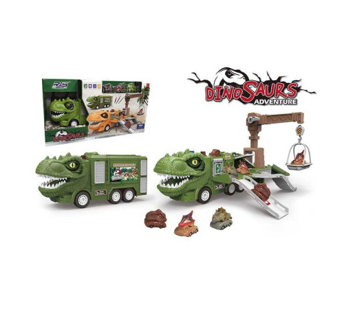 Парковка SJ 692 B-1 (24) інерційний механізм, 3 машинки, підйомний кран, 10 мелодій, звуки роботи, рик, підсвічування, наліпки, інструкція, в коробці – в наличии! Купите сейчас у KAZKOVA