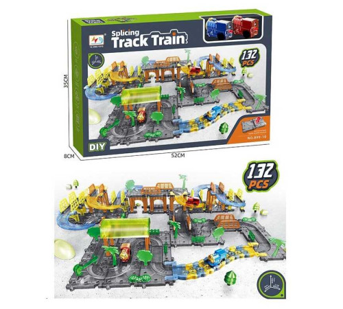 Трек 899-10 (10) 132 елементи, 2 локомотиви, в коробці – в наличии! Купите сейчас у KAZKOVA