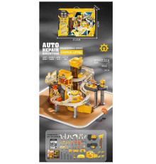 Трек JP 588-13 (6) мелодія, підсвічування, 8 машинок, автоматичний підіймач, автомийка, в коробці