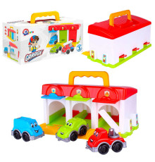 гр Гараж 8416 (6) "Technok Toys", 3 машинки