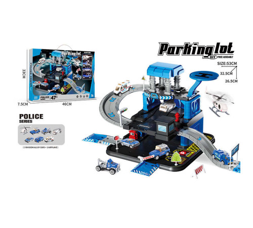 Трек 666-12 (24) 3 металопластикові машинки, гелікоптер, 3 рівні, муляжі оточення, наліпки, в коробці – в наличии! Купите сейчас у KAZKOVA Трек 666-12 (24) 3 металопластикові машинки, гелікоптер, 3 рівні, муляжі оточення, наліпки, в коробці – в наличии! Купите сейчас у KAZKOVA