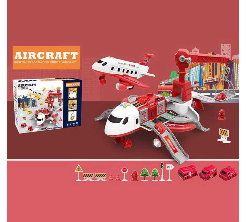 Літак SJ 676 A (8) ЧЕРВОНИЙ, парковка, звуки, інерція, мелодії, підсвічування, на батарейках, аксесуари, 3 машинки, механічний підіймальний кран, в коробці – в наличии! Купите сейчас у KAZKOVA Літак SJ 676 A (8) ЧЕРВОНИЙ, парковка, звуки, інерція, мелодії, підсвічування, на батарейках, аксесуари, 3 машинки, механічний підіймальний кран, в коробці – в наличии! Купите сейчас у KAZKOVA