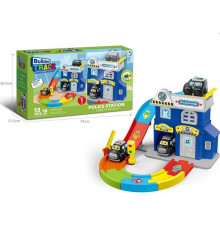 Трек 099-6 A (18) машинка, запускач, наліпки, в коробці