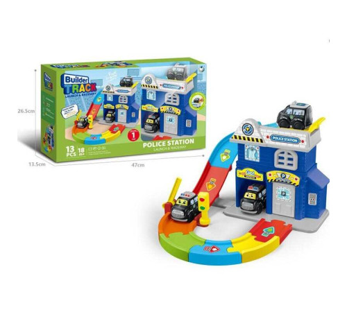 Трек 099-6 A (18) машинка, запускач, наліпки, в коробці – в наличии! Купите сейчас у KAZKOVA