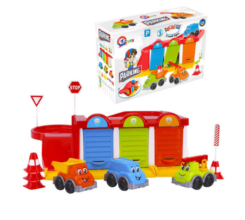 гр Іграшка "Паркінг ТехноК" 8584 (3) "Technok Toys" – в наличии! Купите сейчас у KAZKOVA