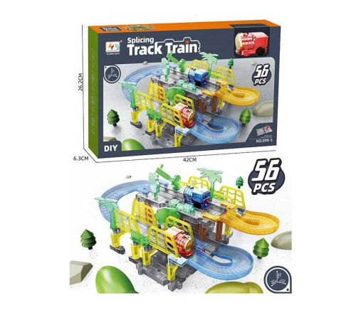 Трек 899-5 (24) 52 деталі, локомотив, в коробці – в наличии! Купите сейчас у KAZKOVA