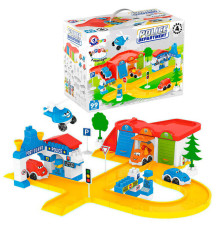 гр Паркінг 0006 (3) "Technok Toys", 99 елементів, в коробці