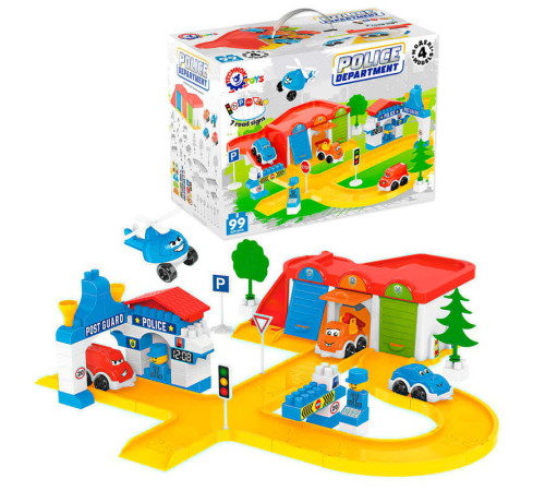 гр Паркінг 0006 (3) "Technok Toys", 99 елементів, в коробці – в наличии! Купите сейчас у KAZKOVA