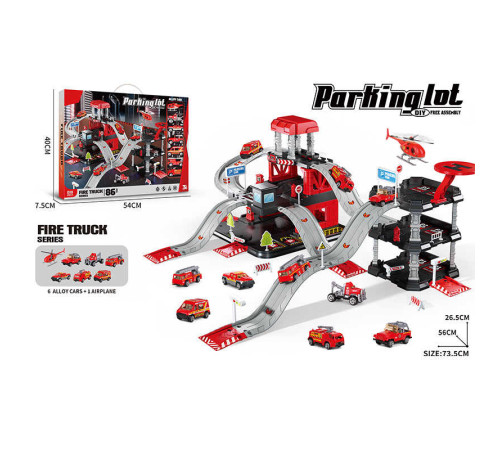 Трек 666-13 (18) 6 металопластикових машинок, гелікоптер, 3 рівні, муляжі оточення, наліпки, в коробці – в наличии! Купите сейчас у KAZKOVA Трек 666-13 (18) 6 металопластикових машинок, гелікоптер, 3 рівні, муляжі оточення, наліпки, в коробці – в наличии! Купите сейчас у KAZKOVA