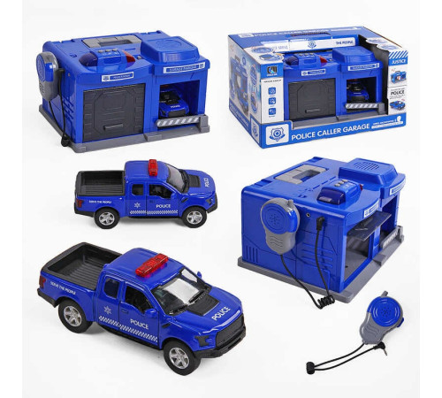 Гараж «Поліція» CLM-556 (8) рація, світло, звук, в коробці – в наличии! Купите сейчас у KAZKOVA