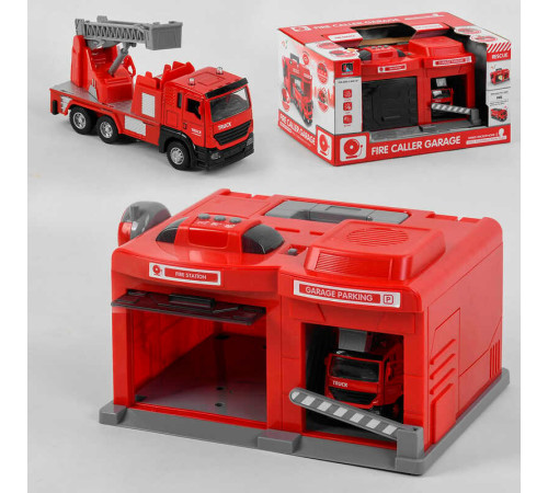 Гараж «Пожежна» CLM - 551 (8) рація, світло, звук, в коробці – в наличии! Купите сейчас у KAZKOVA