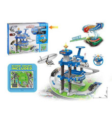 Трек 660 А-304 (18/2) 3 поверхи, 2 машинки, 1 машинка змінює колір, світло, звук, у коробці