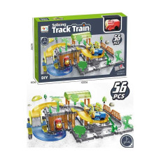 Трек 899-6 (24) 57 деталей, локомотив, в коробці