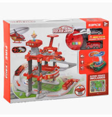 Трек 660 А-305 (18/2) 3 поверхи, 2 машинки, 1 машинка змінює колір, світло, звук, в коробці