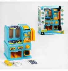 Інтерактивна гра CLM 771 (18/2) торговельний автомат, 2 машинки, звук, підсвічування, банківська картка, монети, в коробці