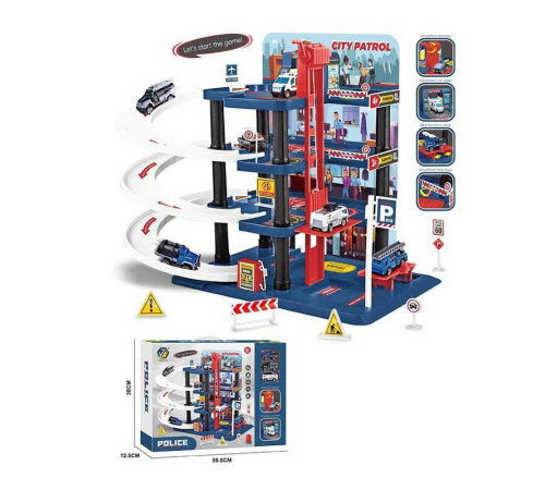 Трек 652 J43 (10/2) трирівневий, масштаб - 1:64, механічний ліфт, спіральні траси, 3 металопластикові машинки, аксесуари, наліпки, в коробці – в наличии! Купите сейчас у KAZKOVA Трек 652 J43 (10/2) трирівневий, масштаб - 1:64, механічний ліфт, спіральні траси, 3 металопластикові машинки, аксесуари, наліпки, в коробці – в наличии! Купите сейчас у KAZKOVA