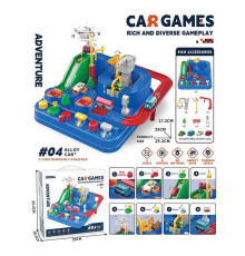 Трек JP 588-7 (36) механічний, 3 машинки, рухливі елементи, в коробці