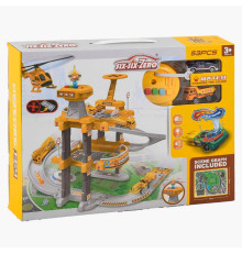 Трек 660 А-306 (18/2) 3 поверхи, 2 машинки, 1 машинка змінює колір, світло, звук, в коробці
