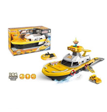 Корабель 660 A-248 (16/2) парковка, звук, підсвічування, інерція, транспорт, масштаб 1:64, в коробці