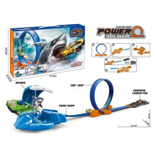 Трек 660 S-94 (36/2) металопластикова машинка, механічний запускач, в коробці