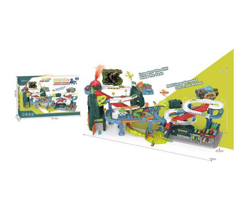 Трек 9910 A (4) 2в1, підсвічування, звук, електричні підіймачі, в коробці – в наличии! Купите сейчас у KAZKOVA