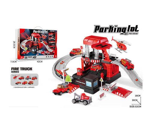 Трек 666-01 (24) 3 металопластикові машинки, гелікоптер, 2 рівні, муляжі оточення, наліпки, в коробці – в наличии! Купите сейчас у KAZKOVA Трек 666-01 (24) 3 металопластикові машинки, гелікоптер, 2 рівні, муляжі оточення, наліпки, в коробці – в наличии! Купите сейчас у KAZKOVA