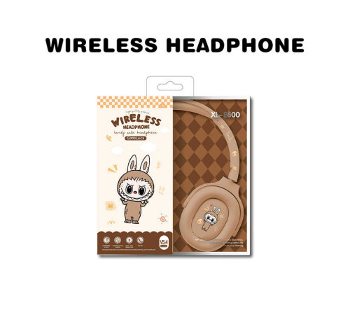 Навушники XL-E 600 L (80) герой, Вluetooth-з'єднання, регульований розмір, мікрофон, AUX роз’єм, слот для TF-карти, підтримка дзвінків, в коробці