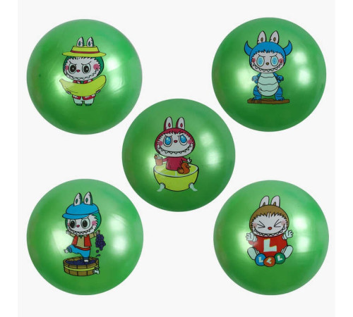 М`яч гумовий C 70962 (600) діаметр 18 см, у пакеті, ВИДАЄТЬСЯ ТІЛЬКИ МІКС ВИДІВ