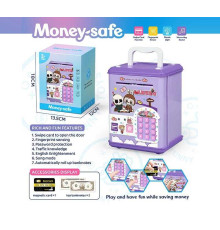 Сейф XC 300 Штрих=40458 (72) герой, звуки, підсвічування, карта, іграшкові гроші, відбиток пальця, пароль, озвучення англійською мовою, в коробці