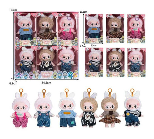 Набір героїв JZ 774 A9 (40/2) ЦІНА ЗА 6 ШТУК, висота 14 см, брелки, рухливі кінцівки та голова, знімний одяг, карабін, в коробці – в наличии! Купите сейчас у KAZKOVA