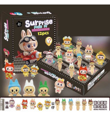 Набір героїв LZMH 12-007 C2 (72/2) адвент-календар, 12 комірок, фігурки героїв, аксесуари, в коробці