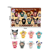 Набір героїв ZS 222-107 (96/2) герой, 8 фігурок, висота 7х5 см, в коробці