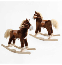 Качалка-гойдалка музична C 73321 (8) “Кінь”, 72х28х65 см, звуки, рухається хвіст, відкривається рот, в пакеті