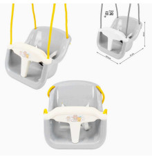 гр Гойдалка 2130 (6) СІРА, "Technok Toys", 34,5х31х34 см, до 20 кг