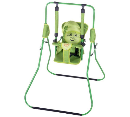 гр Гойдалка підлогова "Алінка" 204778 (1) зелено-салатовий, у пакеті