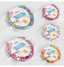 гр Накладка на унітаз C 31828 (20) "Bimbo", 5 видів, м'яка, з ручками, в пакеті, ВИДАЄТЬСЯ ТІЛЬКИ МІКС ВИДІВ