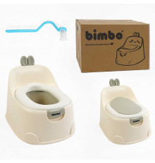 гр Горщик BM-16101 (1) "Bimbo", знімна м’яка накладка, кришка, щіточка, в коробці