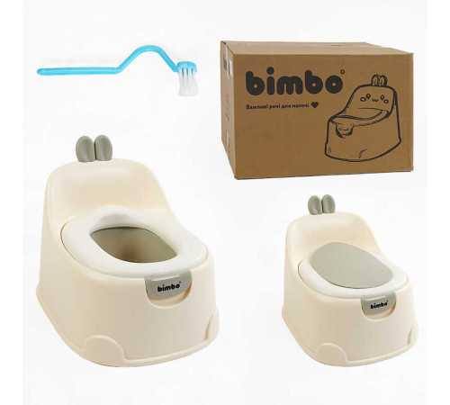 гр Горщик BM-16101 (1) "Bimbo", знімна м’яка накладка, кришка, щіточка, в коробці – в наличии! Купите сейчас у KAZKOVA