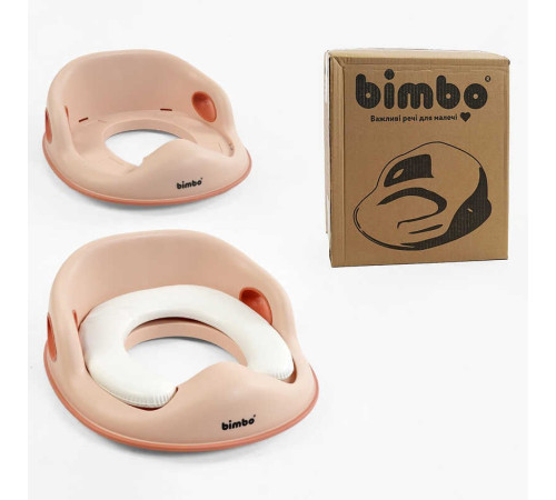 гр Накладка на унітаз BM-07815 (1) "Bimbo", 31х34х11 см, знімне м’яке сидіння, в коробці – в наличии! Купите сейчас у KAZKOVA