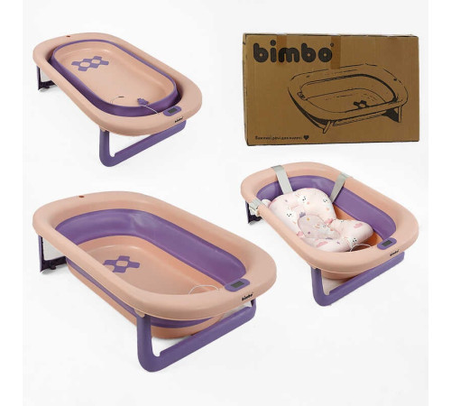 гр Ванна BM-30011 (1) "Bimbo", 79х47х21 см, розкладна, клапан зливу, розкладні ніжки, електронний датчик температури, матрац, в коробці – в наличии! Купите сейчас у KAZKOVA