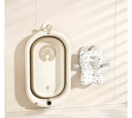 гр Ванночка дитяча складна Bimbo 0994-28 (1) розмір 76х47*21см, клапан зливу, розкладні ніжки, електронний датчик температури, матрац, в коробці