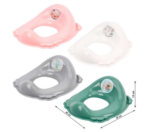 гр Накладка на унітаз 1270 (8) "Technok Toys", 40 х 30.5 х 13 см, прогумовані вставки – в наличии! Купите сейчас у KAZKOVA