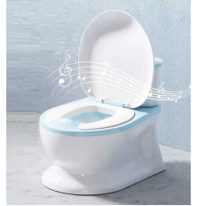 гр Горщик дитячий Bimbo 8315-44 (1) колір Блакитний, озвучування, м`яке сидіння, в коробці