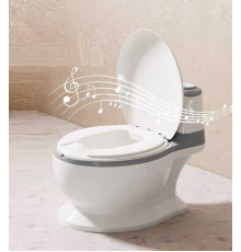 гр Горщик дитячий Bimbo 2219-50 (1) колір Сірий, озвучування, м`яке сидіння, в коробці