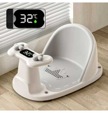 гр Сидіння для купання Bimbo 9230-48 (1) розмір 38х25х16см, з термометром, на присосках, в коробці