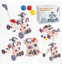 Каталка-ходунки МТ-8 (6) 2 види, 7в1, велобіг, велосипед, батьківська ручка, столик, звук, пальчикові ігри, в коробці, ВИДАЄТЬСЯ МІКС