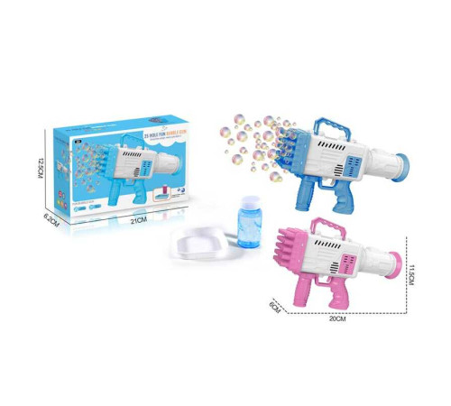 Установка з мильними бульбашками S 3001 (120/2) 2 види, 25 отворів, від батарейок, мильний розчин, в коробці Установка з мильними бульбашками S 3001 (120/2) 2 види, 25 отворів, від батарейок, мильний розчин, в коробці