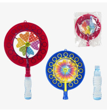 Мильні бульбашки 6722 (72) 2 кольори, механічний принцип роботи, тара, пляшка мильного розчину, у пакеті