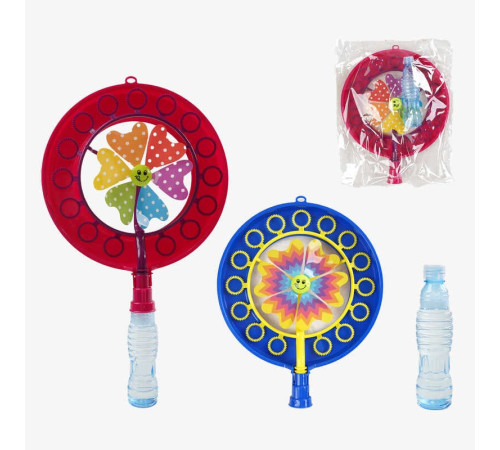 Мильні бульбашки 6722 (72) 2 кольори, механічний принцип роботи, тара, пляшка мильного розчину, у пакеті Мильні бульбашки 6722 (72) 2 кольори, механічний принцип роботи, тара, пляшка мильного розчину, у пакеті