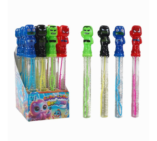 Мильні бульбашки TC 75935 (12) "WToys", ЦІНА ЗА 24 ШТУКИ В БЛОЦІ, "Герой", висота 25см, в коробці – в наличии! Купите сейчас у KAZKOVA Мильні бульбашки TC 75935 (12) "WToys", ЦІНА ЗА 24 ШТУКИ В БЛОЦІ, "Герой", висота 25см, в коробці – в наличии! Купите сейчас у KAZKOVA